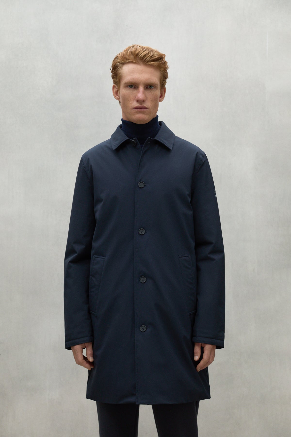 NAVY BLUE HAMPSHIRE COAT