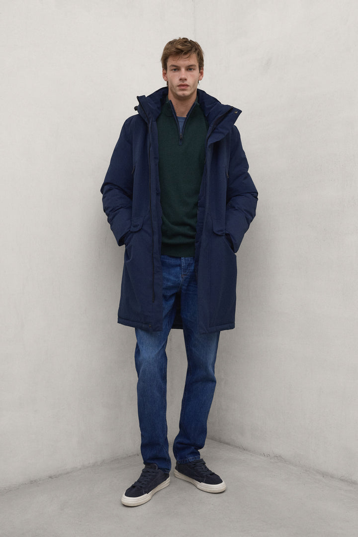 ICEBERG-MANTEL MARINEBLAU
