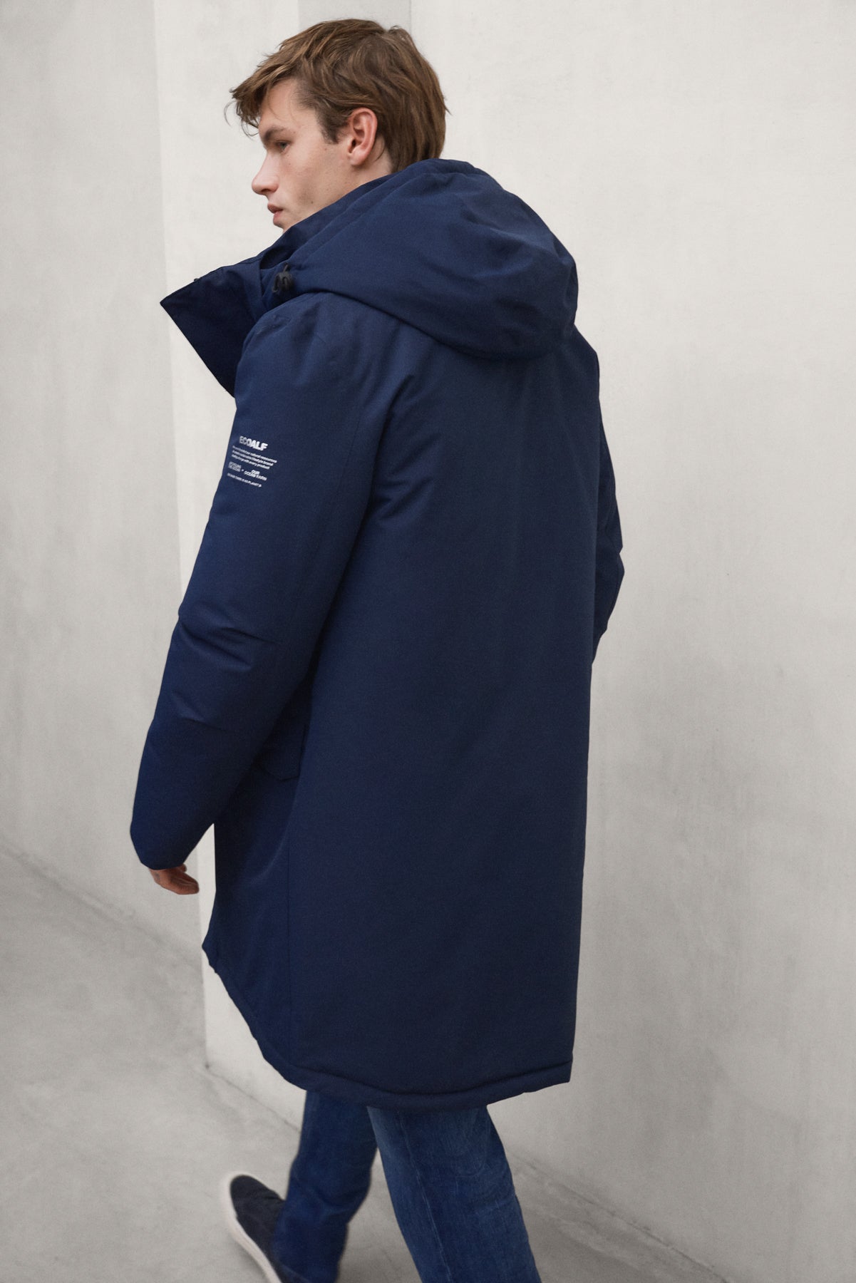 ICEBERG-MANTEL MARINEBLAU