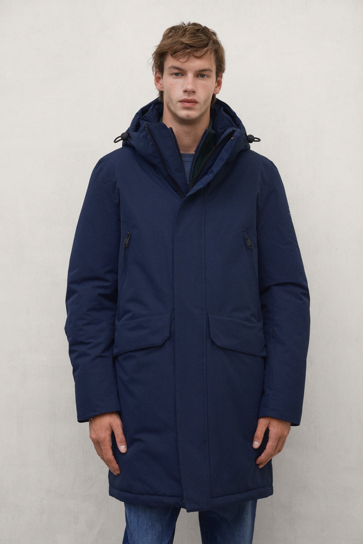 ICEBERG-MANTEL MARINEBLAU