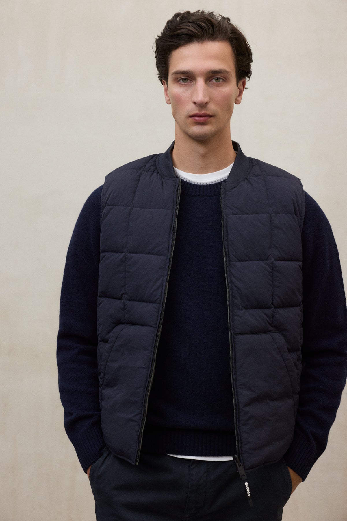 BLUE REVERSIBLE LISTER VEST