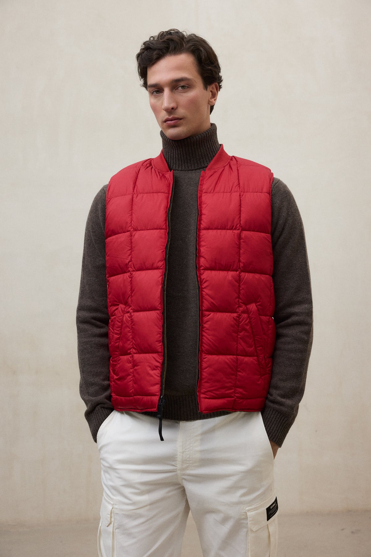 DARK GREEN REVERSIBLE LISTER VEST