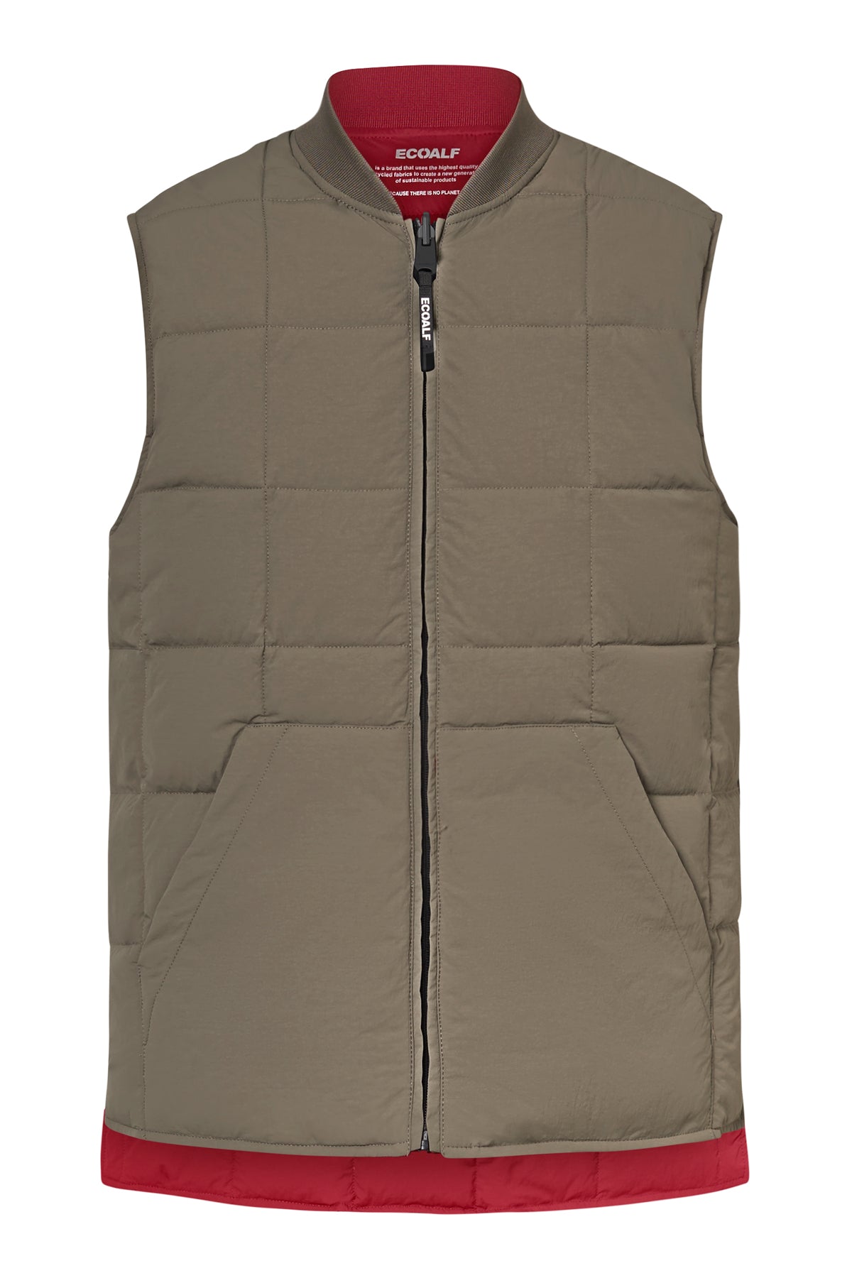 DARK GREEN REVERSIBLE LISTER VEST