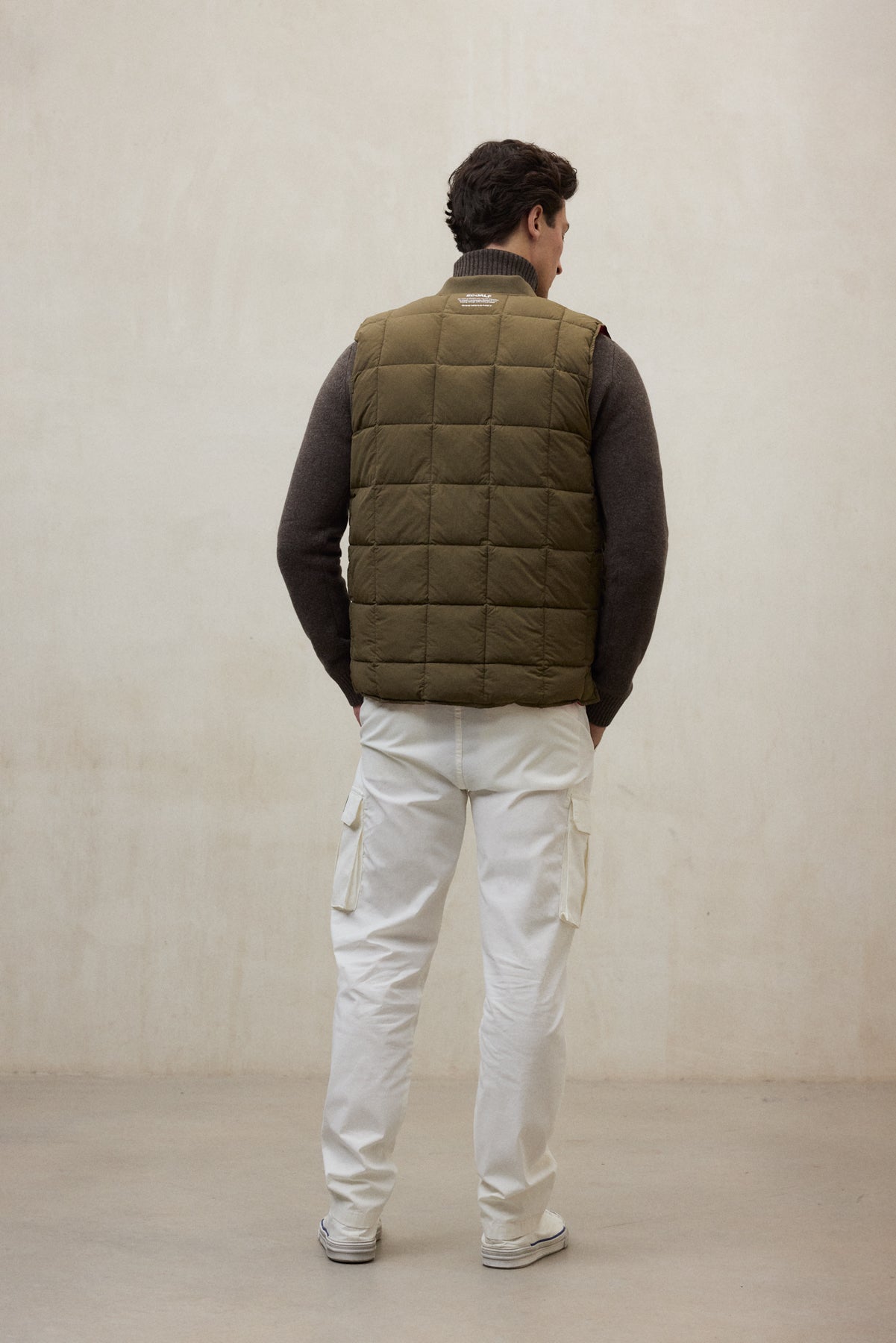 DARK GREEN REVERSIBLE LISTER VEST