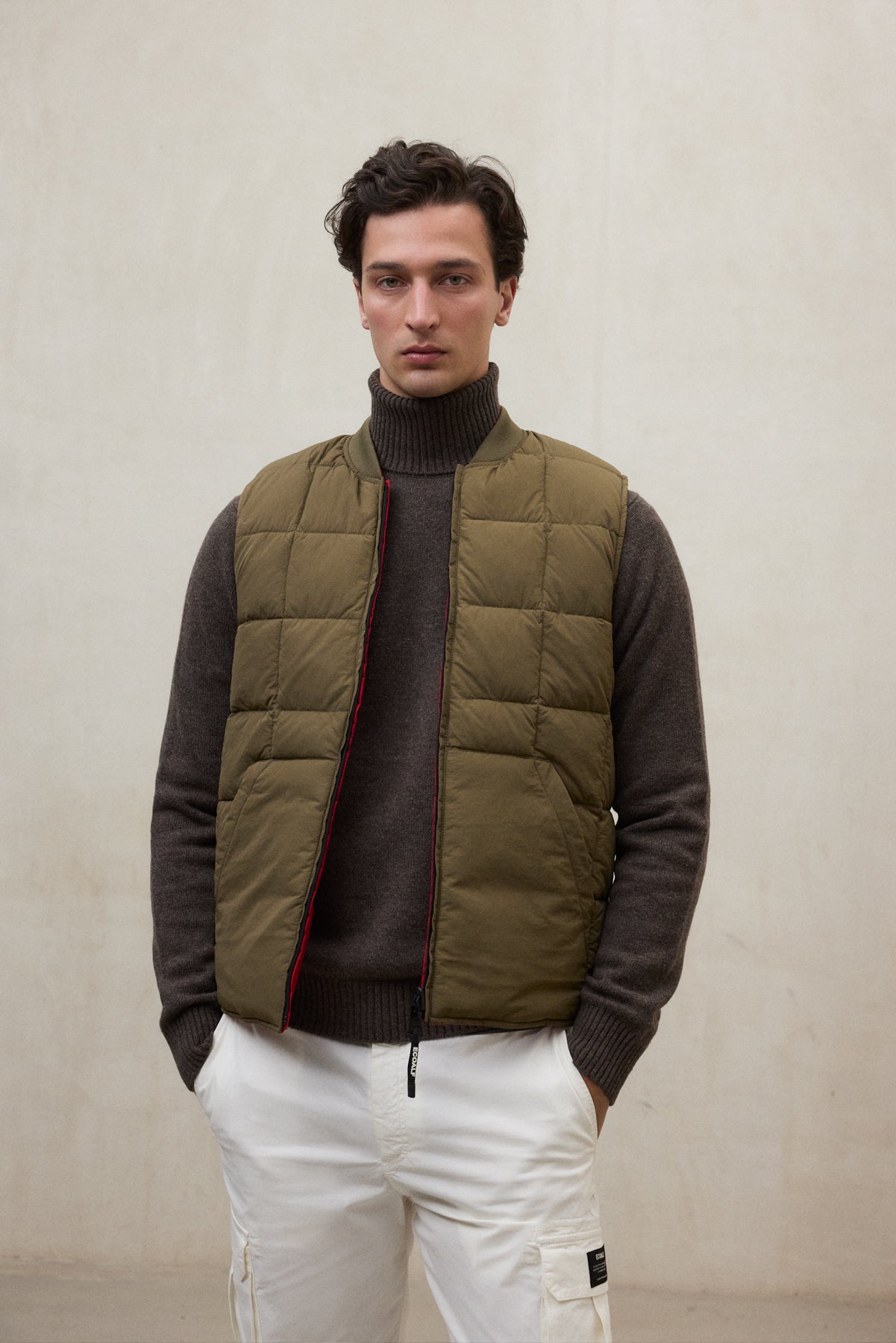 DARK GREEN REVERSIBLE LISTER VEST