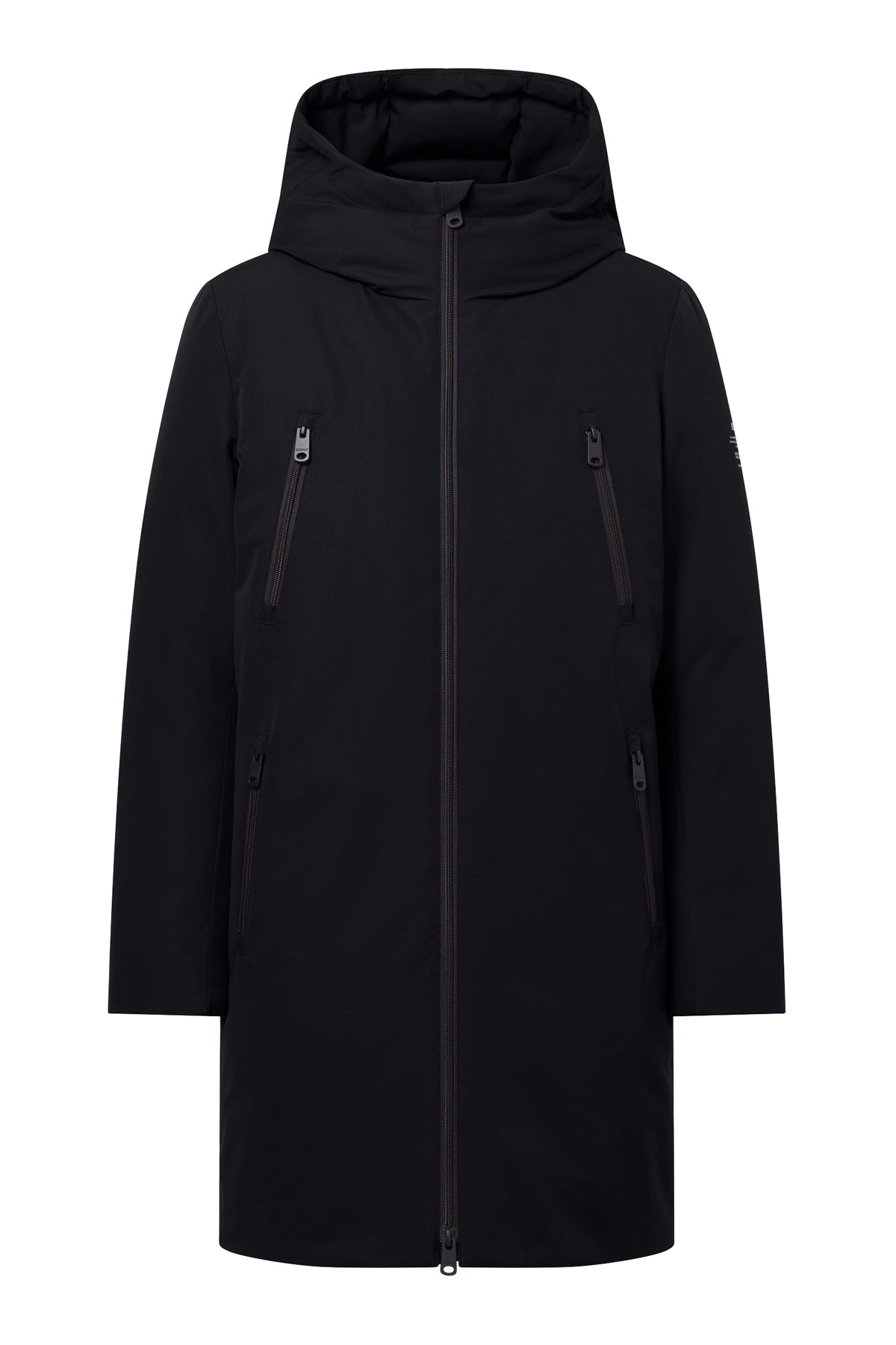BLACK LIVORNO COAT