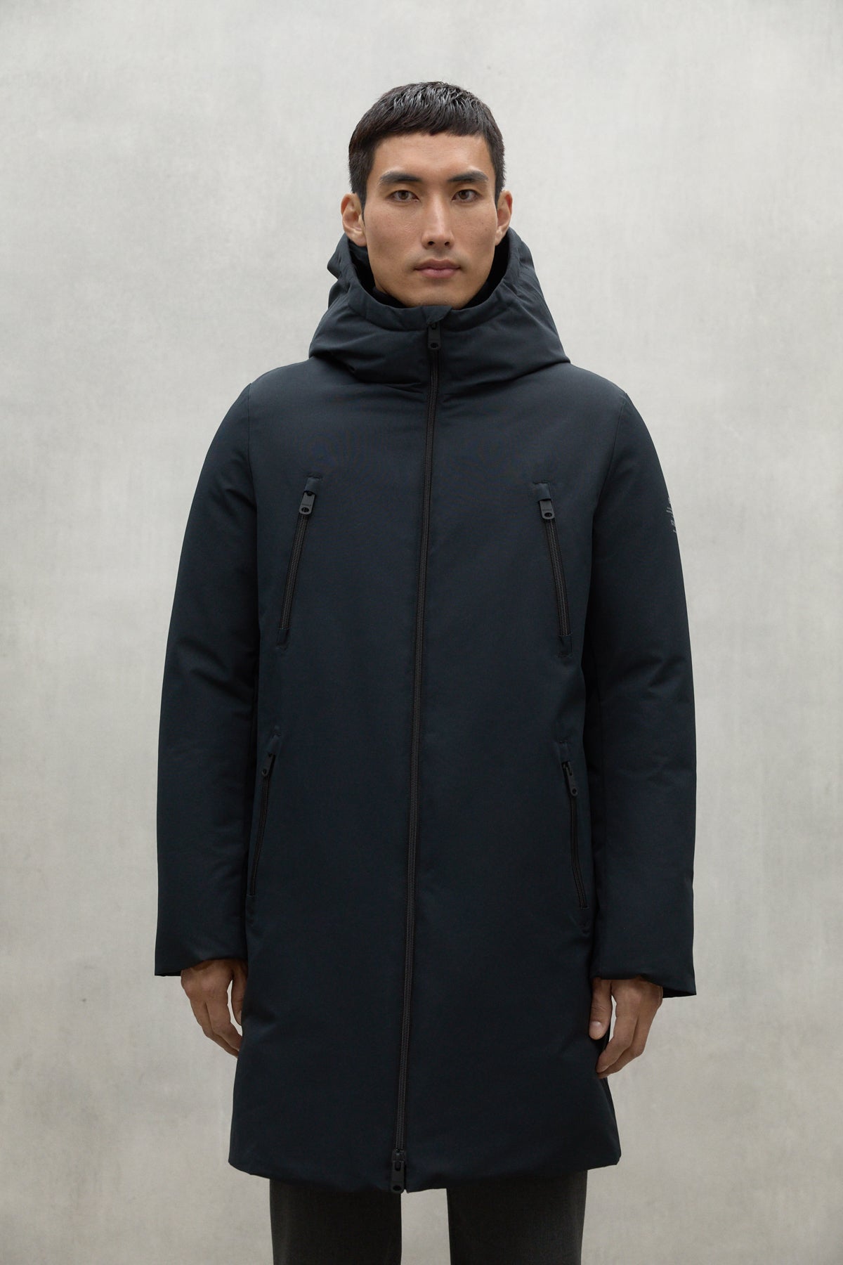BLACK LIVORNO COAT