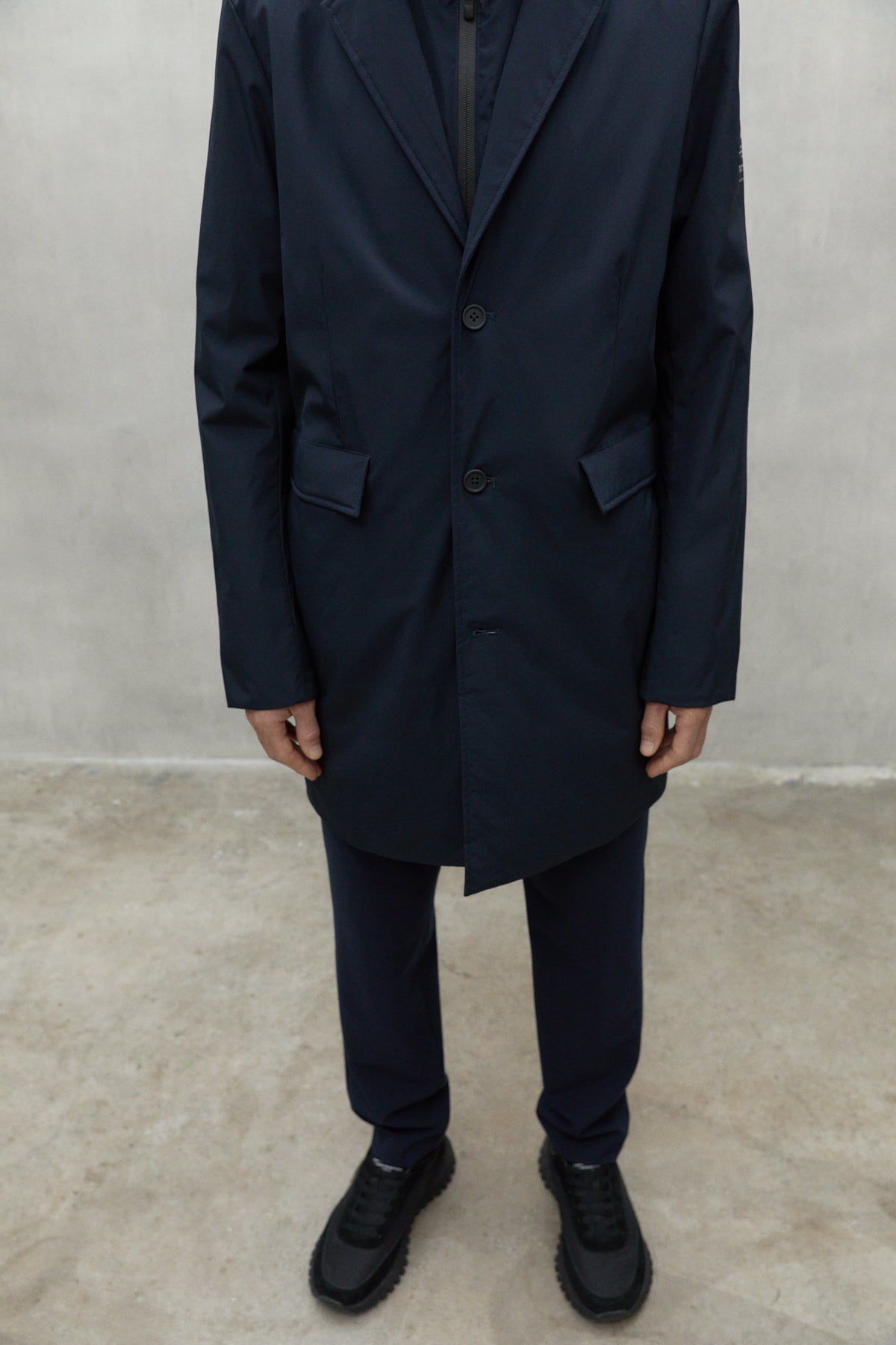 NAVY BLUE MAUDIT JACKET