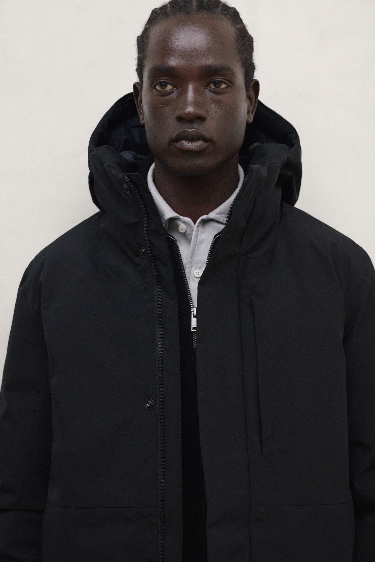 ABRIGO NANJIN NEGRO