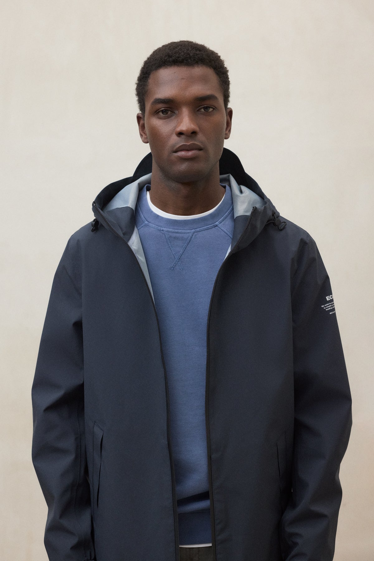 NAVY BLUE NEVE JACKET