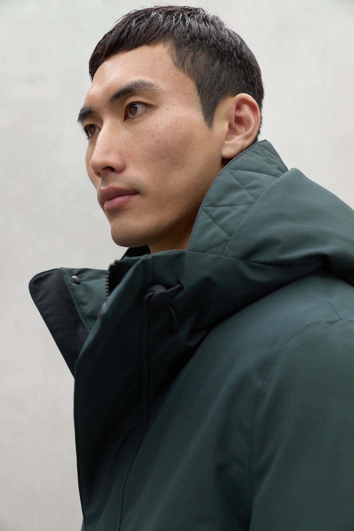 MANTEL ICEBERG DUNKELGRÜN