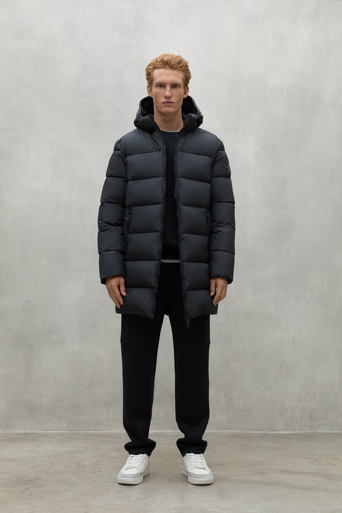 ABRIGO NEW VINTAGE GRIS OSCURO