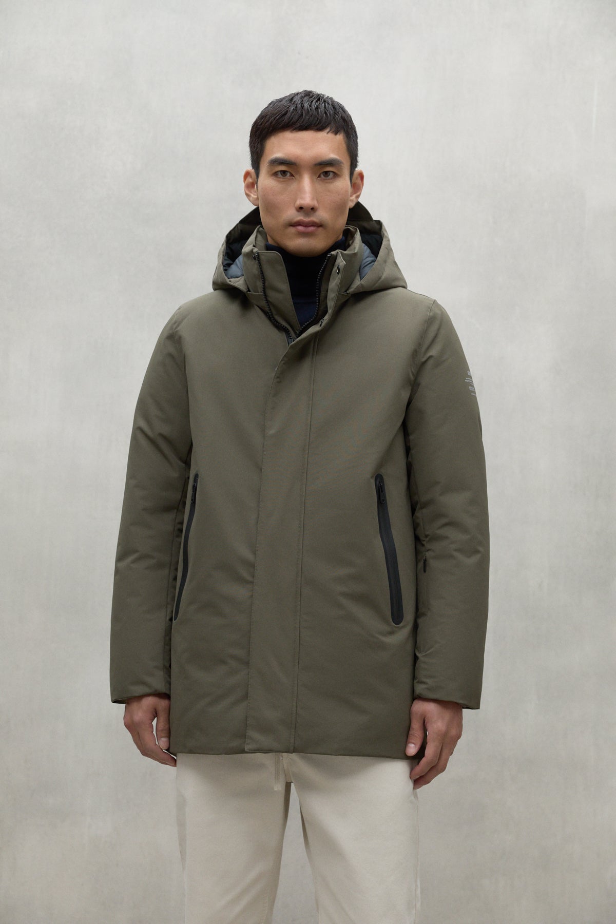 GREEN PARKO COAT