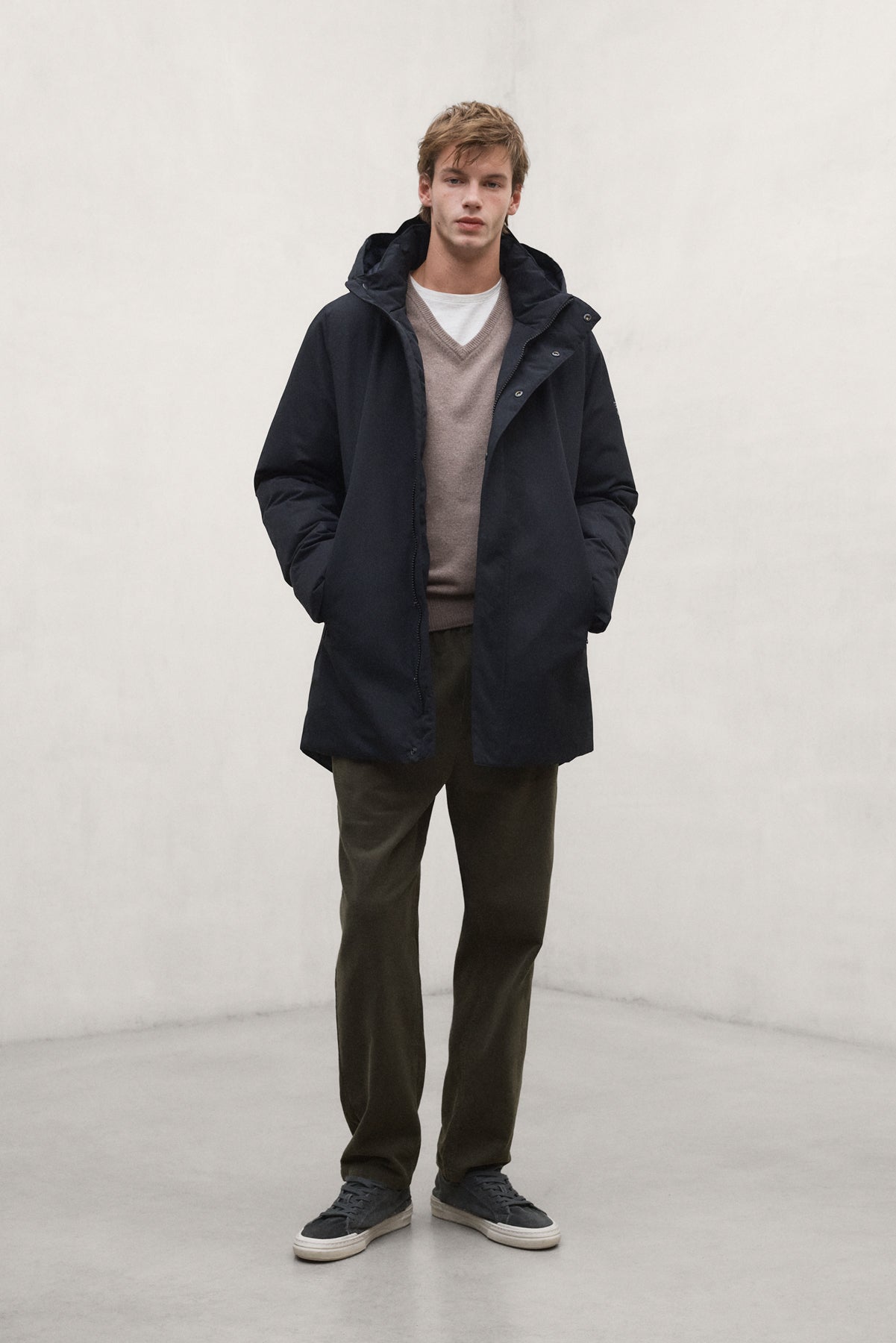 BLACK PARKO COAT