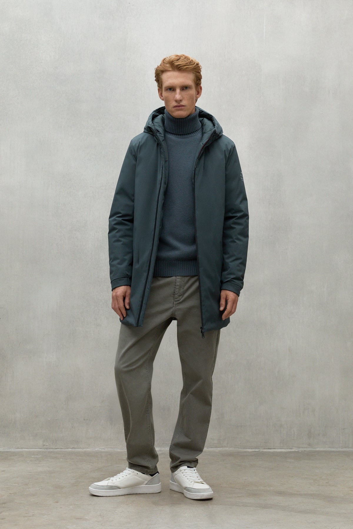 DARK GREEN PASU COAT