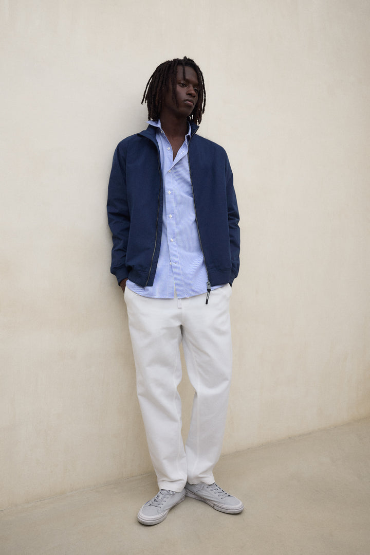 NAVY BLUE PIKES JACKET