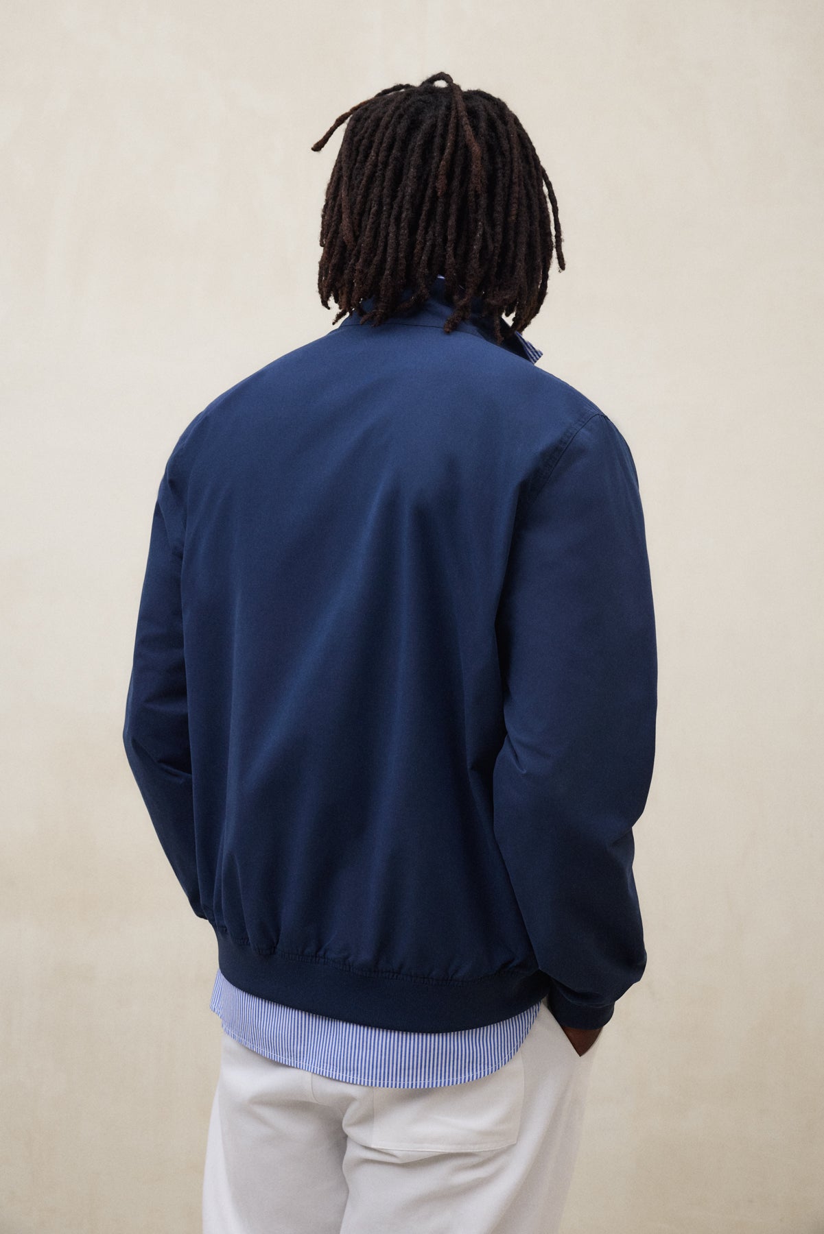 NAVY BLUE PIKES JACKET