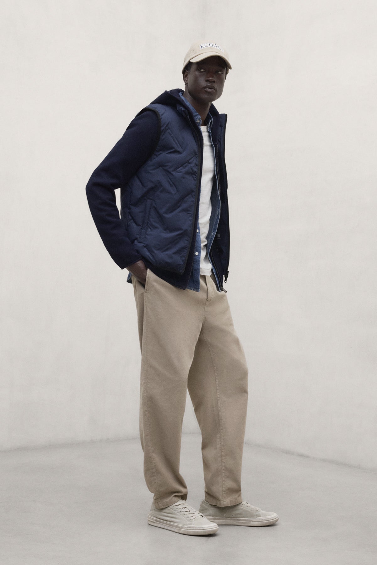 NAVY BLUE SANTOÑO GILET
