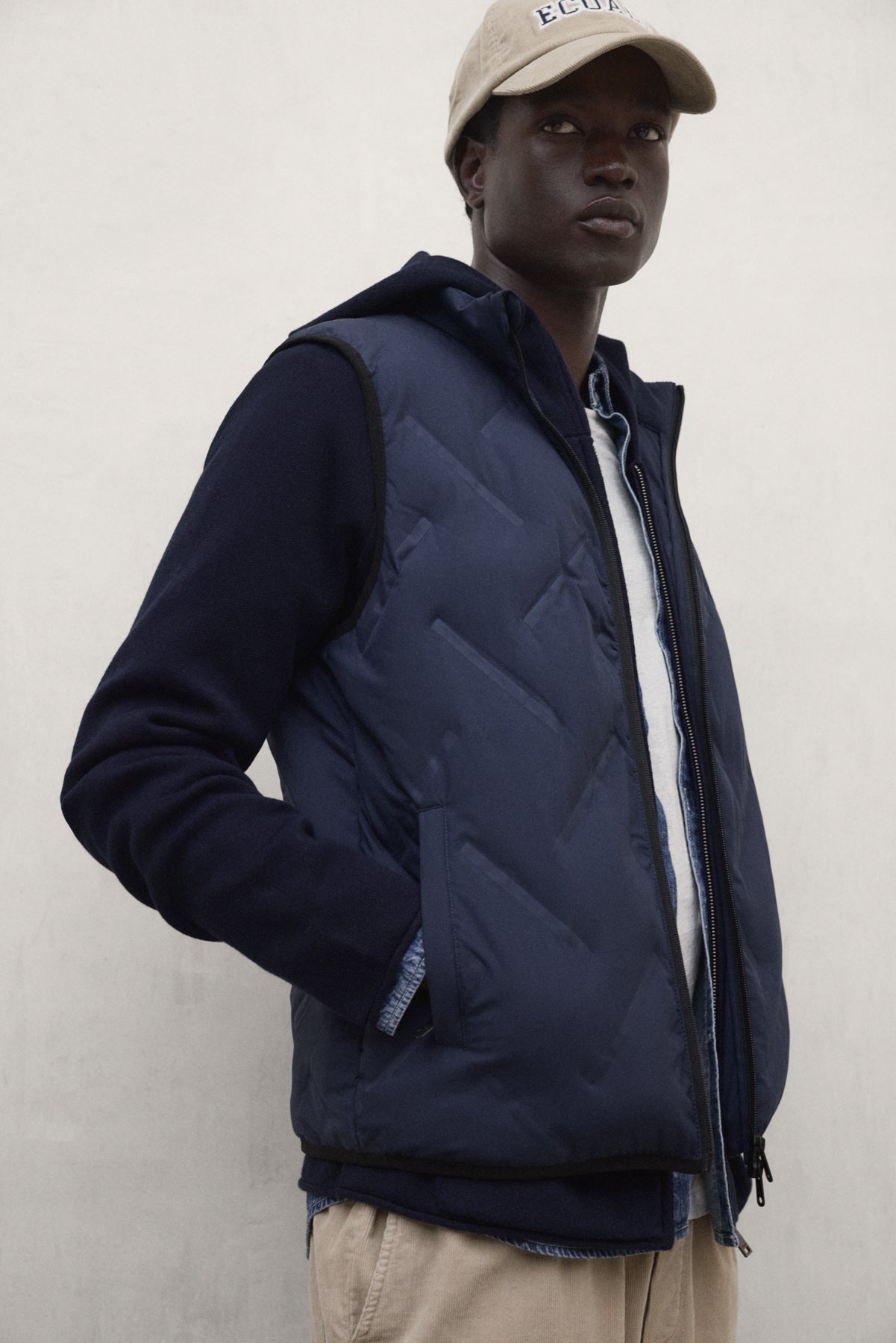 NAVY BLUE SANTOÑO GILET