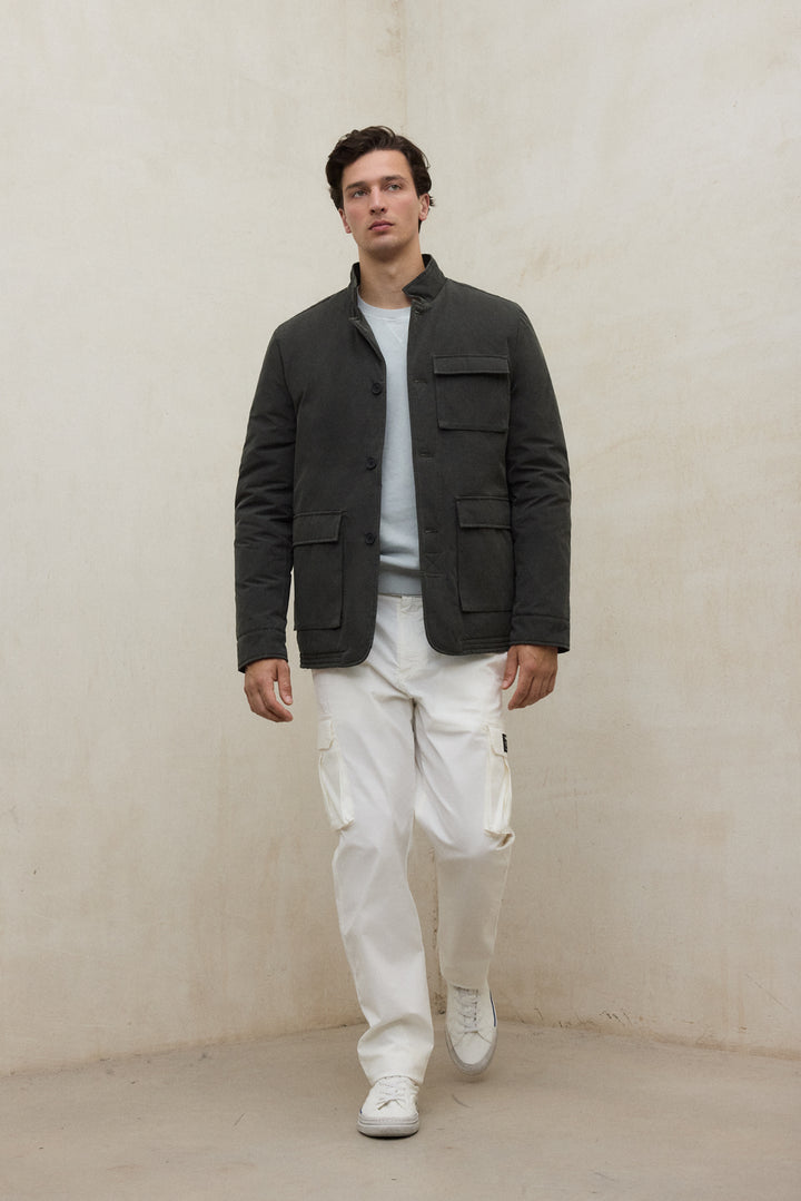 DARK GREEN TALI JACKET