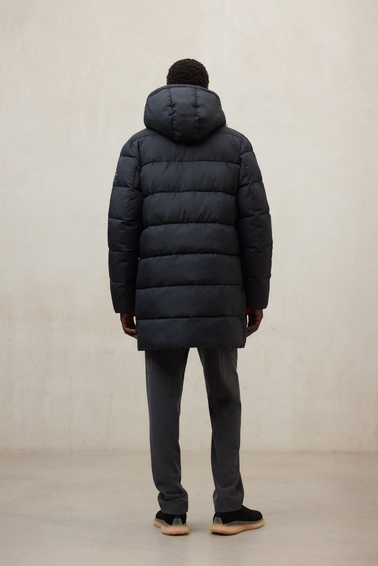 DARK GREY VINTAGE COAT