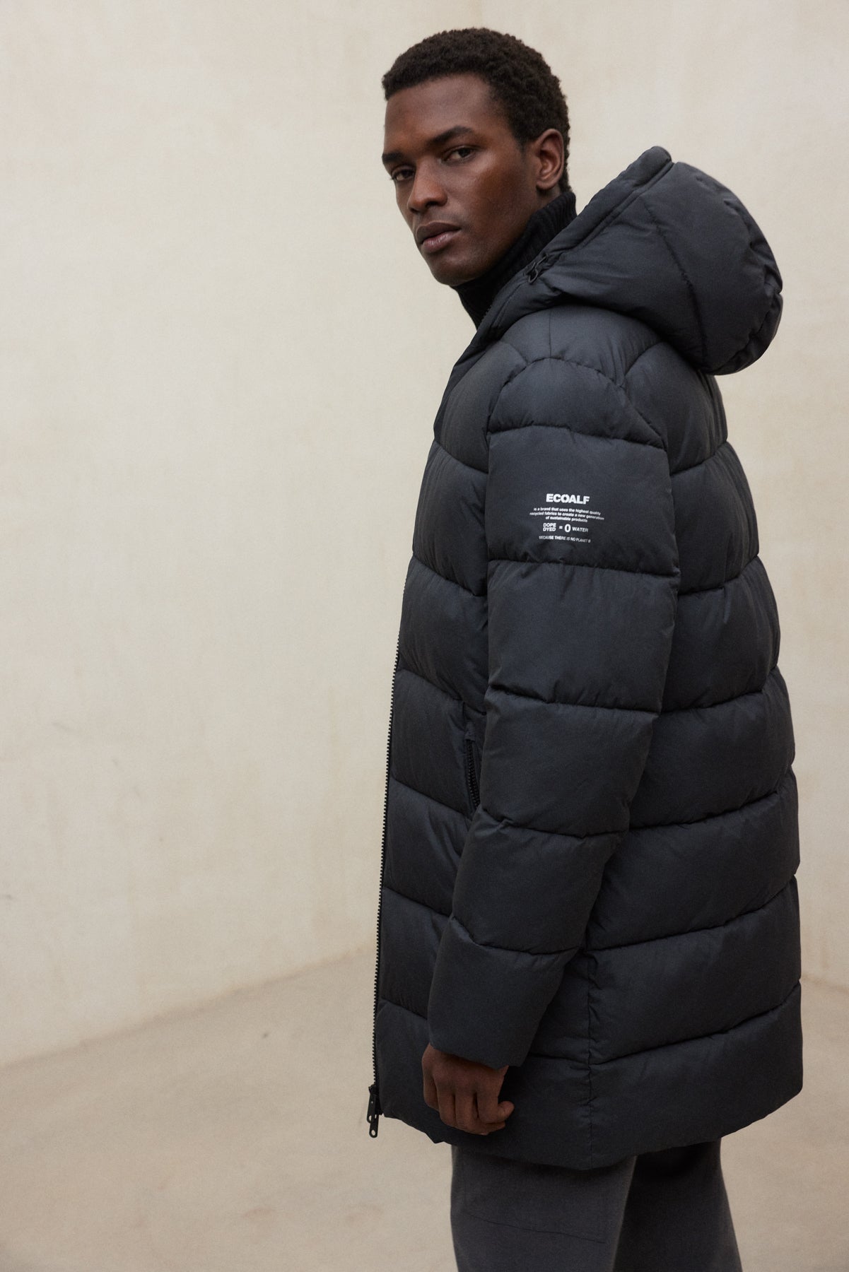 DARK GREY VINTAGE COAT