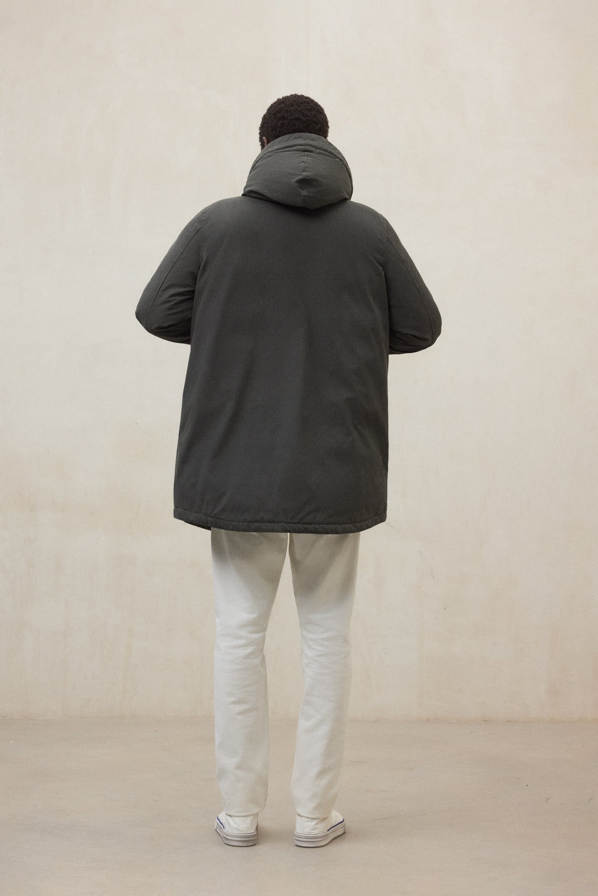 DARK GREEN TASKA COAT