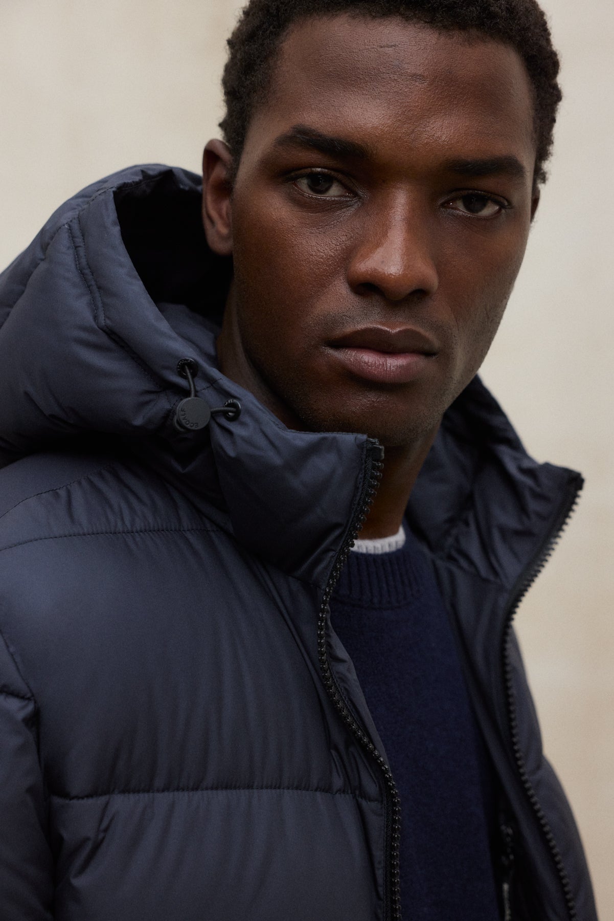 NAVY BLUE VINTAGE COAT