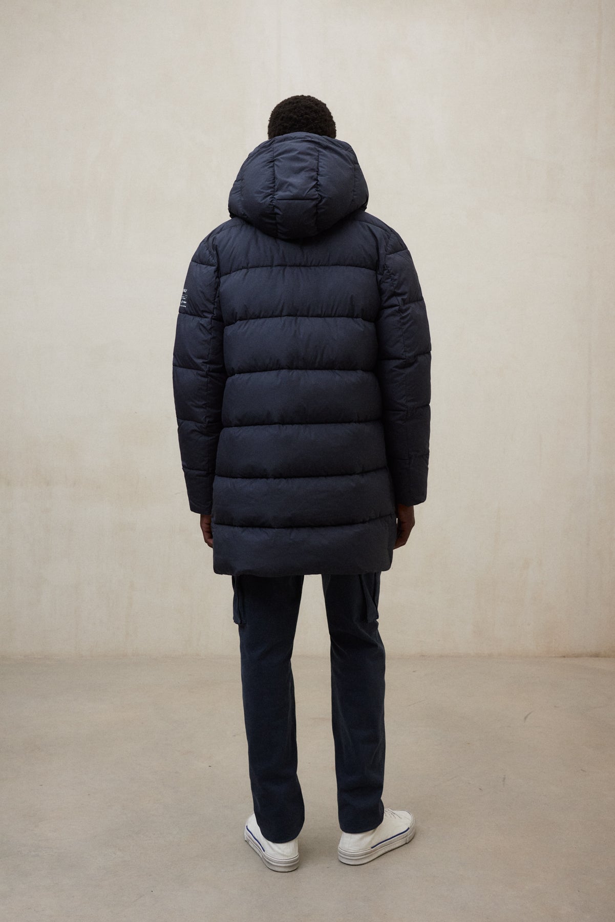 NAVY BLUE VINTAGE COAT