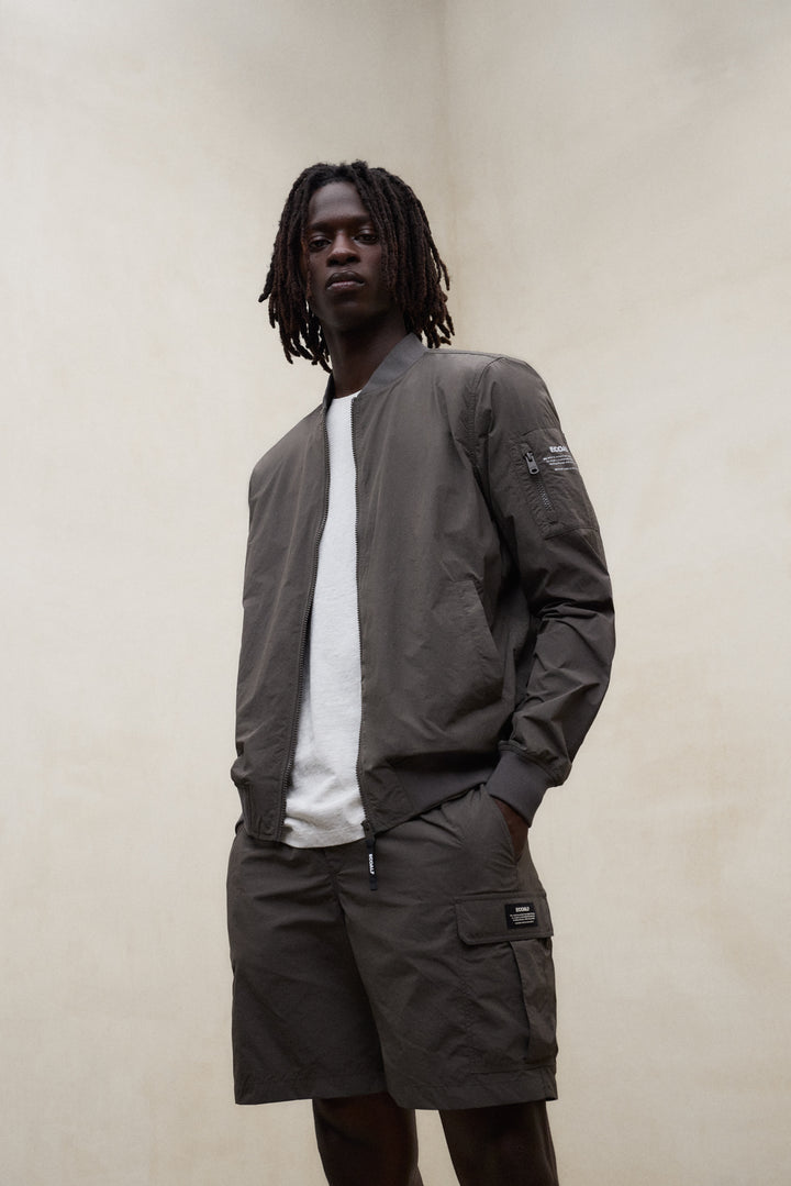 DARK GREEN WALE JACKET