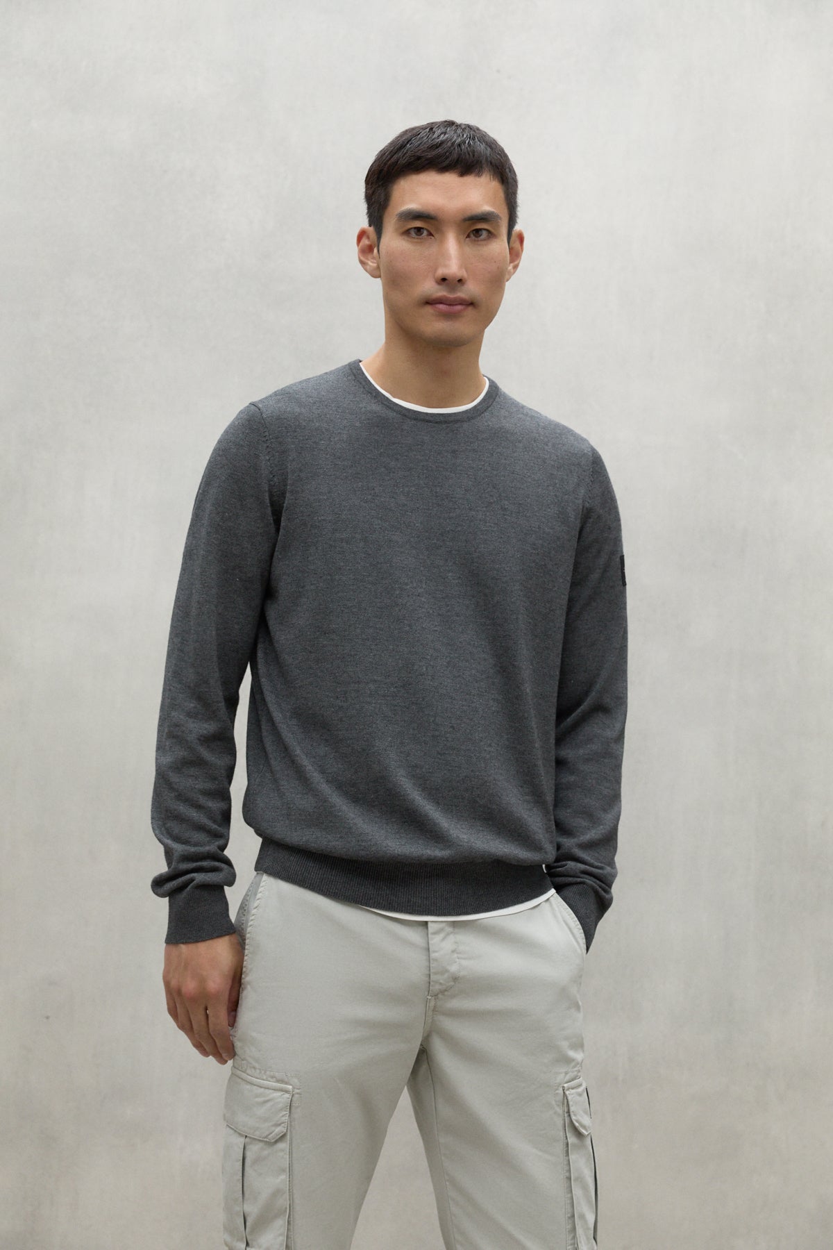 GREY BAYONA SWEATER