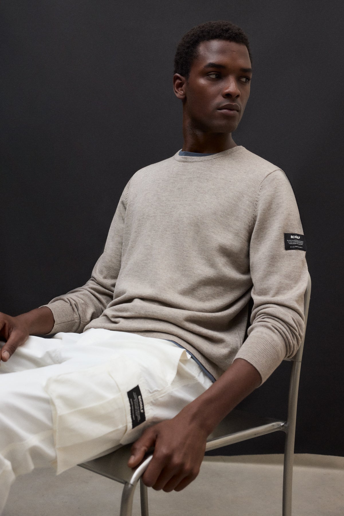 BEIGE BAYONA SWEATER