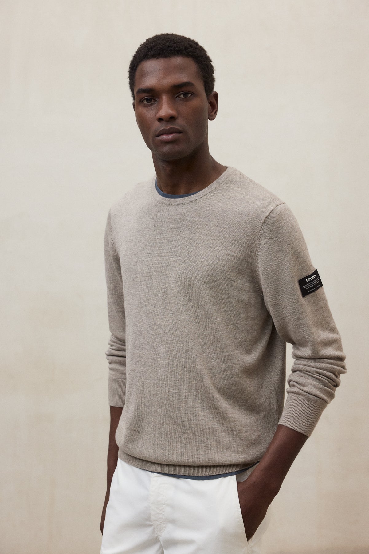 BEIGE BAYONA SWEATER