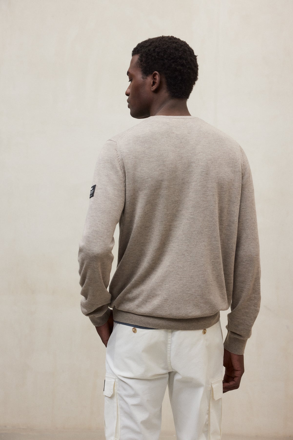 BEIGE BAYONA SWEATER