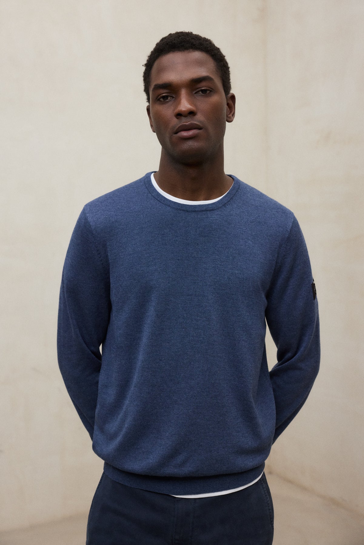 BLUE BAYONA SWEATER