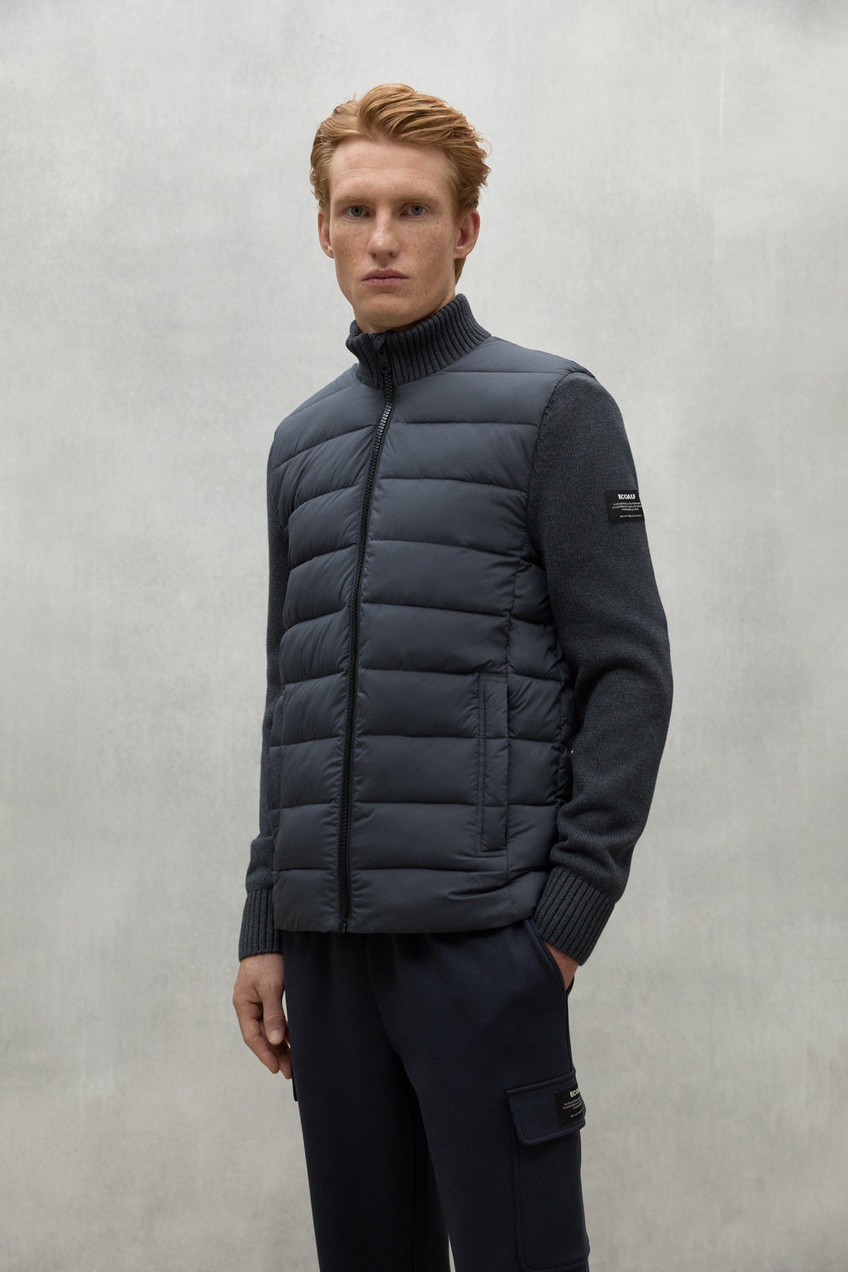 DARK GREY KNITTED BIMI SWEATER