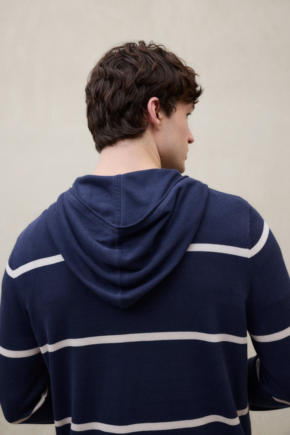NAVY BLUE CANOA SWEATER