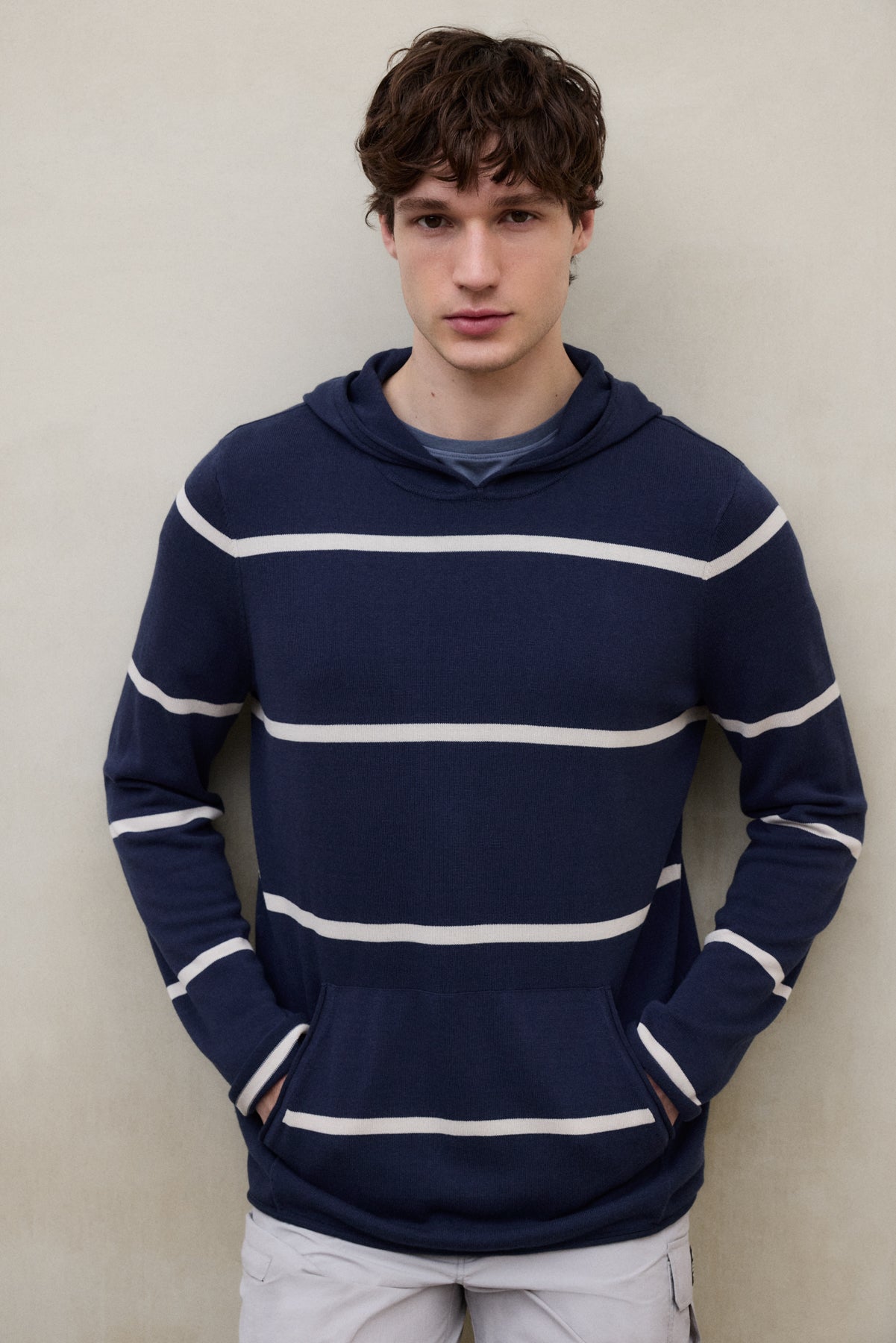 NAVY BLUE CANOA SWEATER