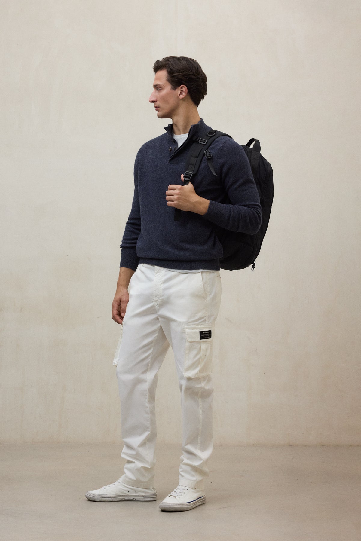 PULLOVER CORDIA MARINEBLAU