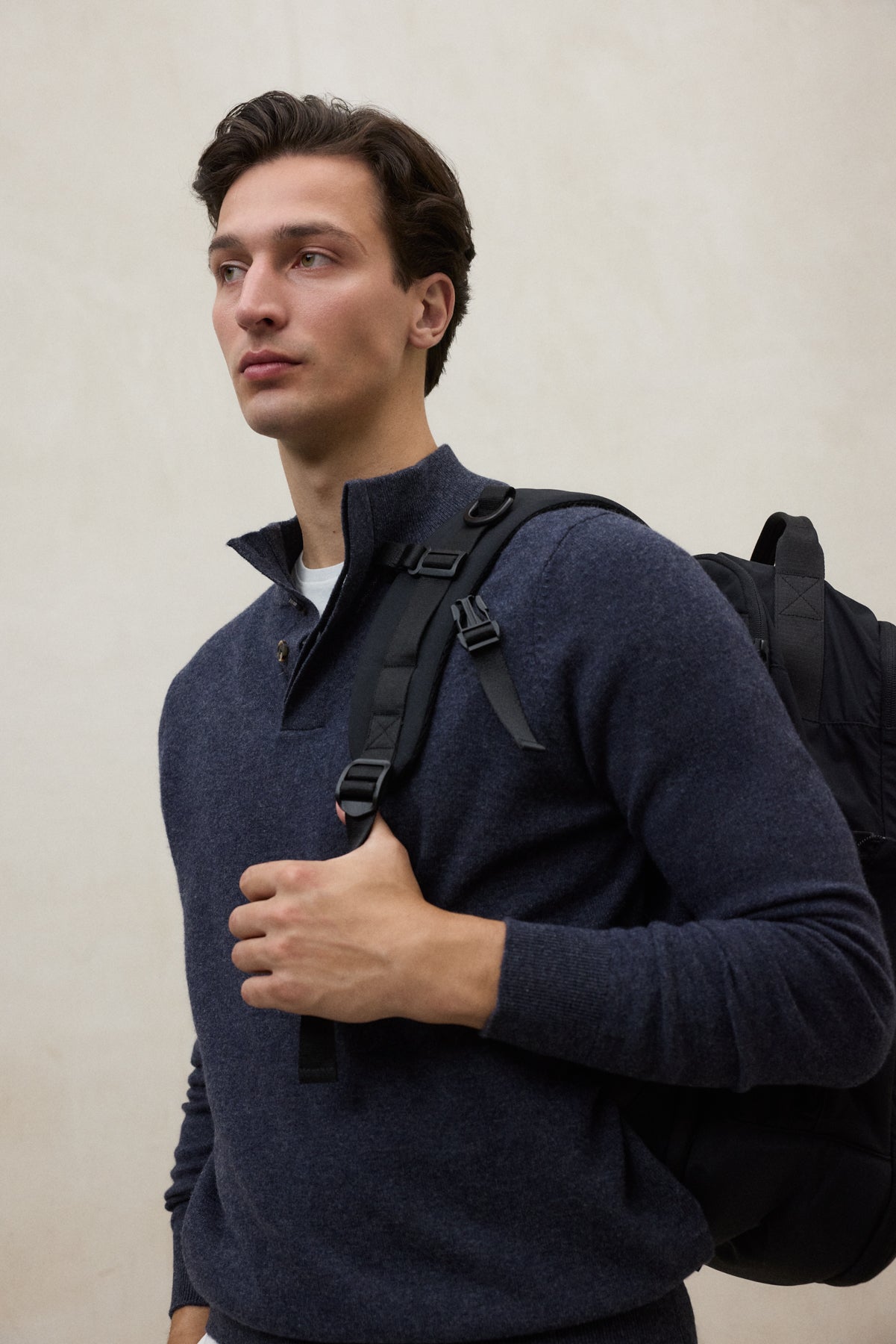 NAVY BLUE CORDIA SWEATER