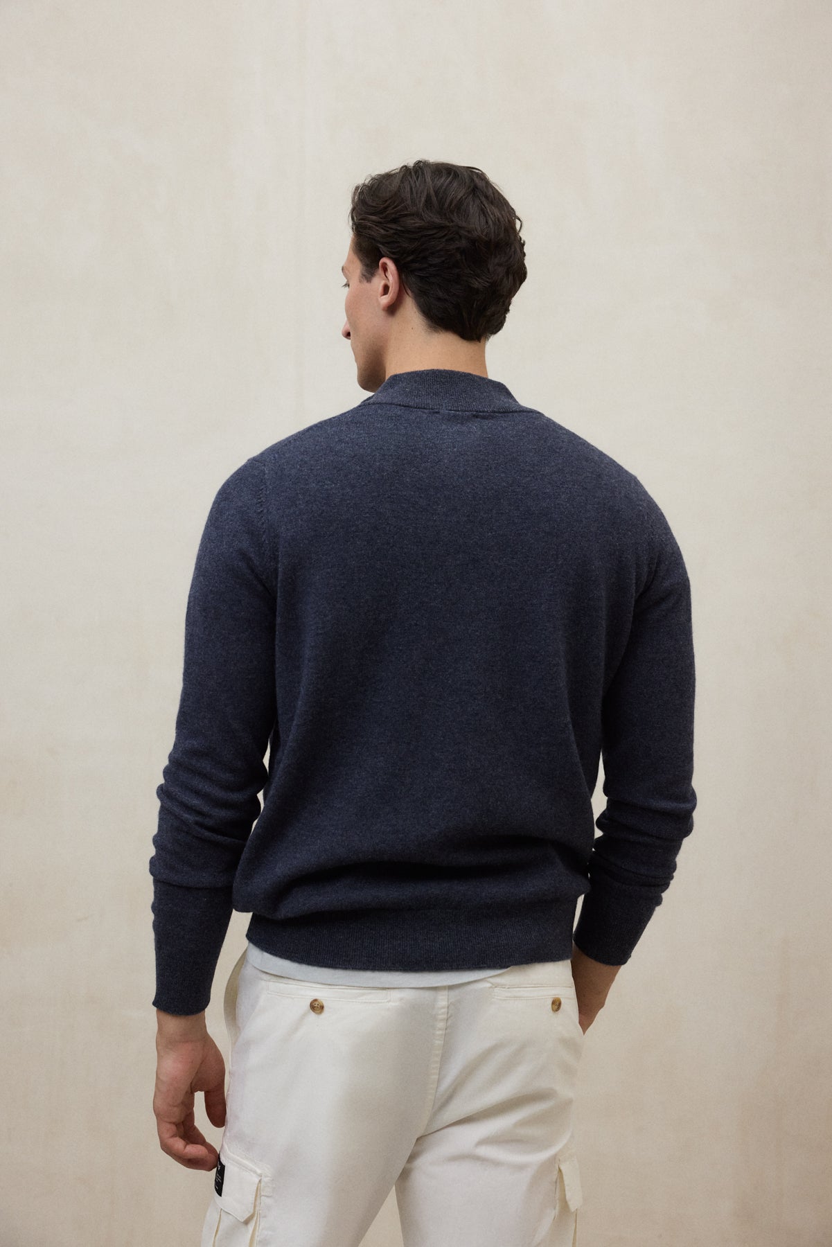 PULLOVER CORDIA MARINEBLAU