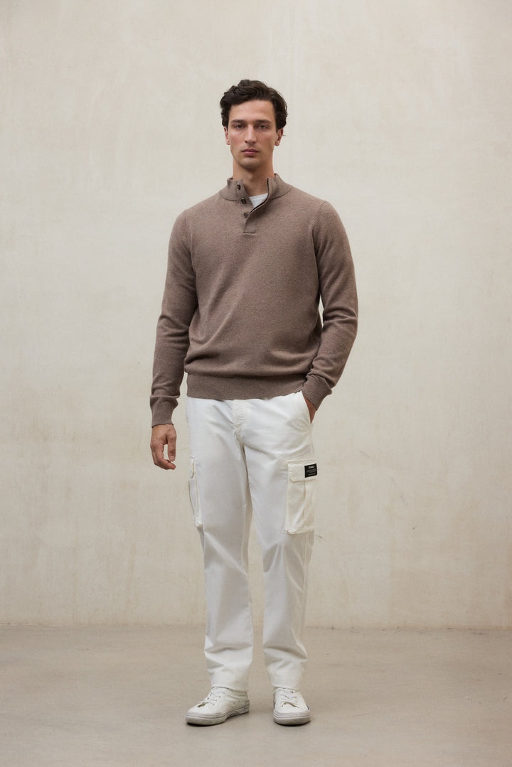 BROWN CORDIA SWEATER