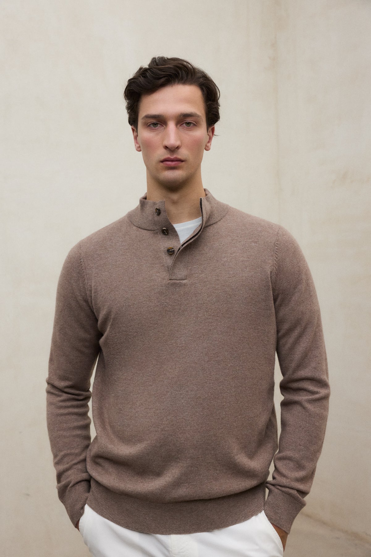 BROWN CORDIA SWEATER