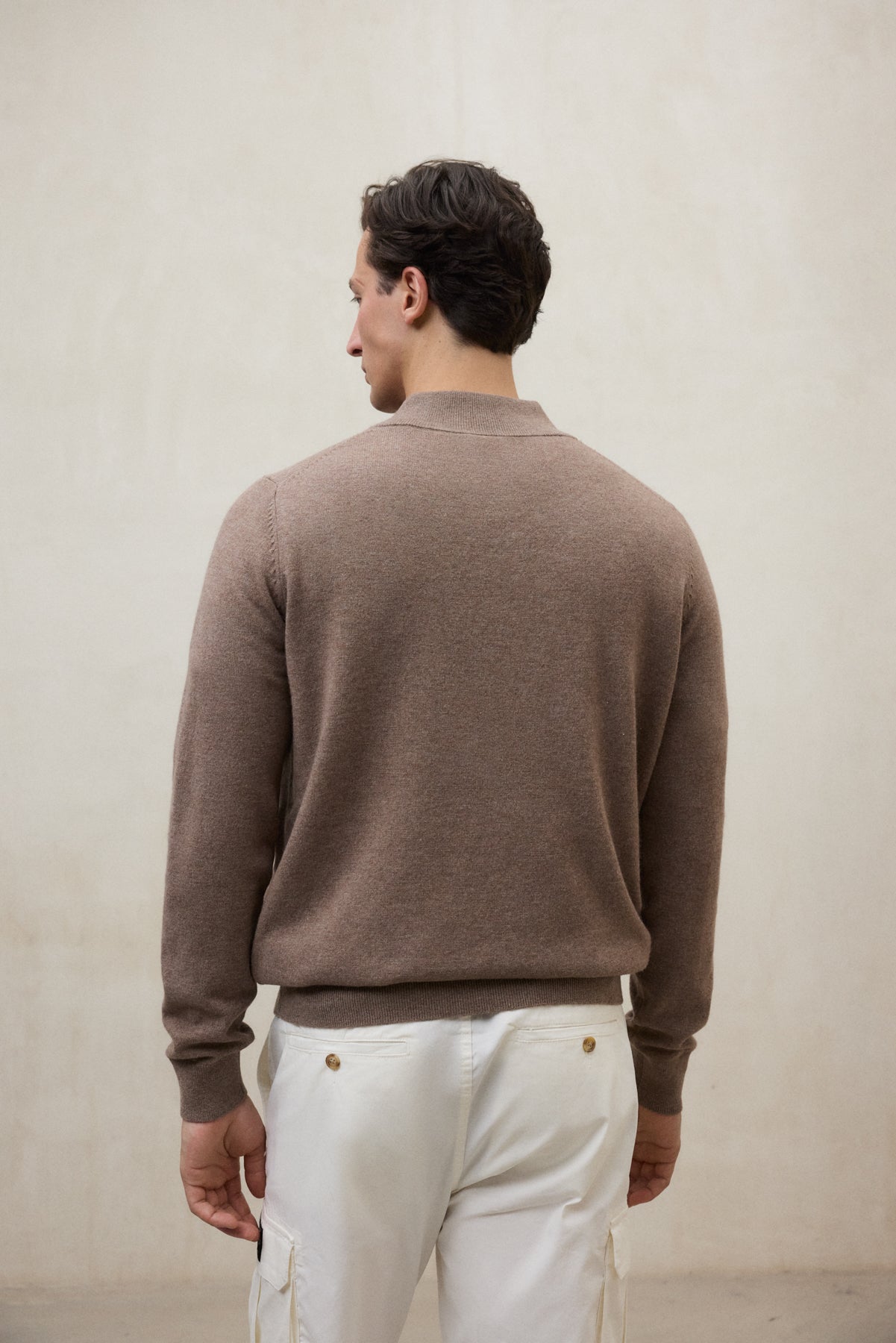 BROWN CORDIA SWEATER