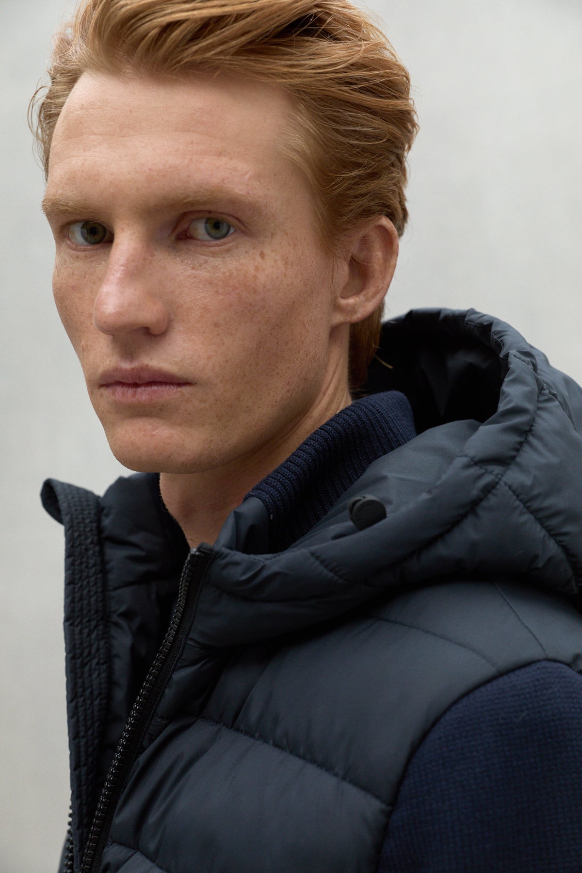 CHAQUETA DE PUNTO DENALI AZUL MARINO