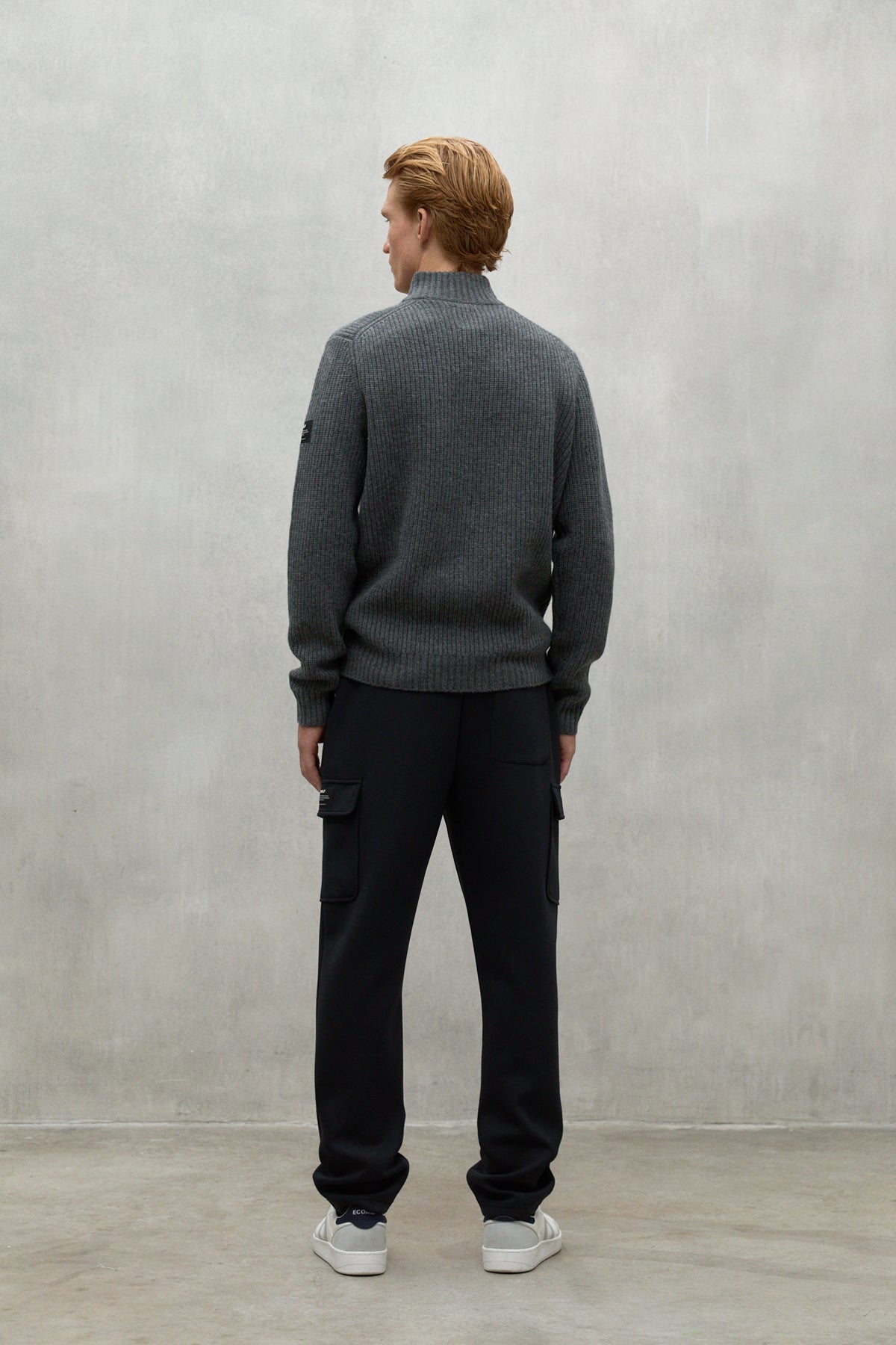 MAGLIONE DRAGO GRIGIO