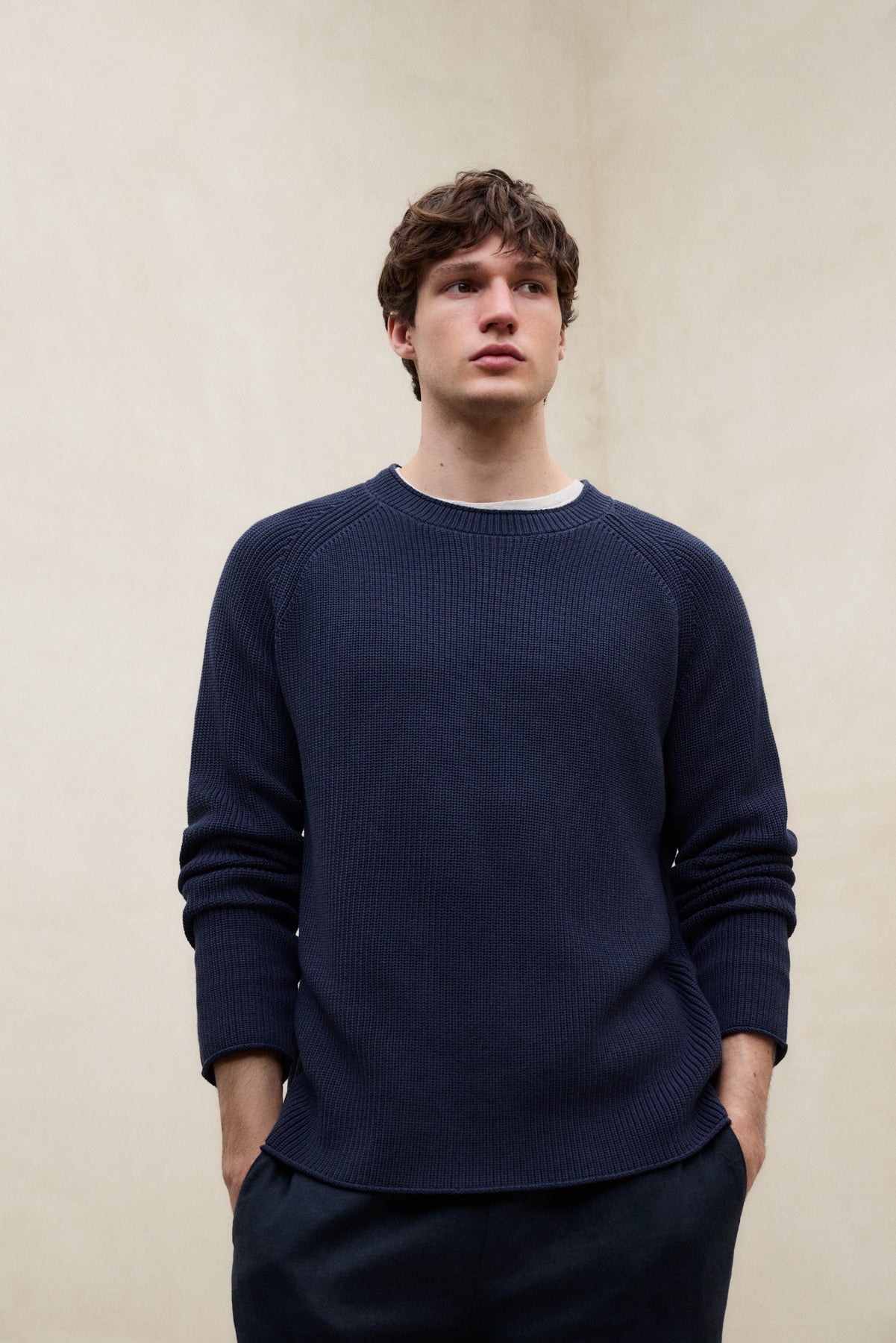 JERSEY FAURE AZUL MARINO