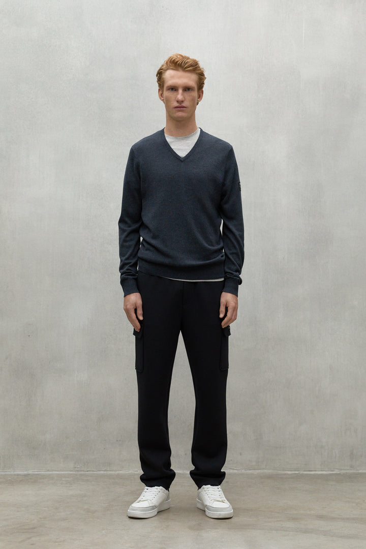 MAGLIONE FERRO GRIGIO SCURO