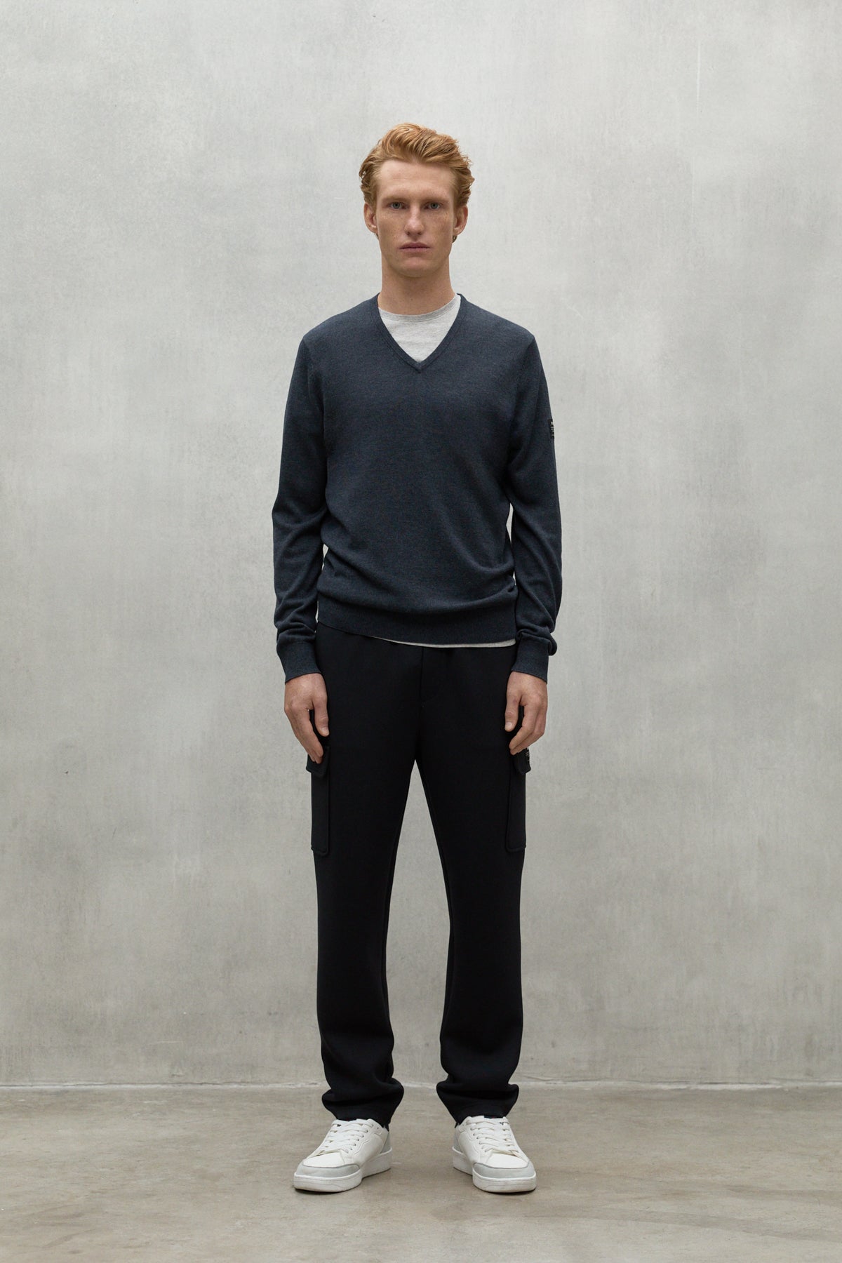 MAGLIONE FERRO GRIGIO SCURO