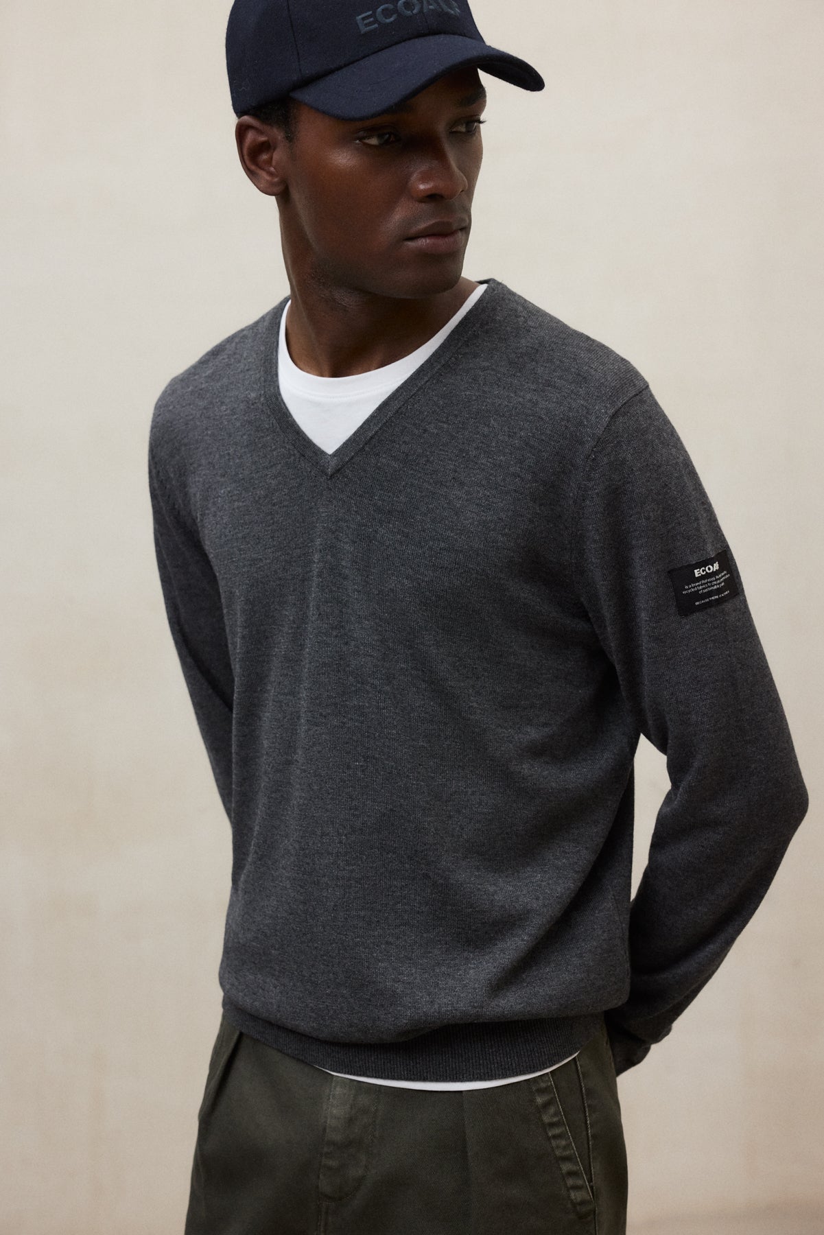 GREY FERRO SWEATER